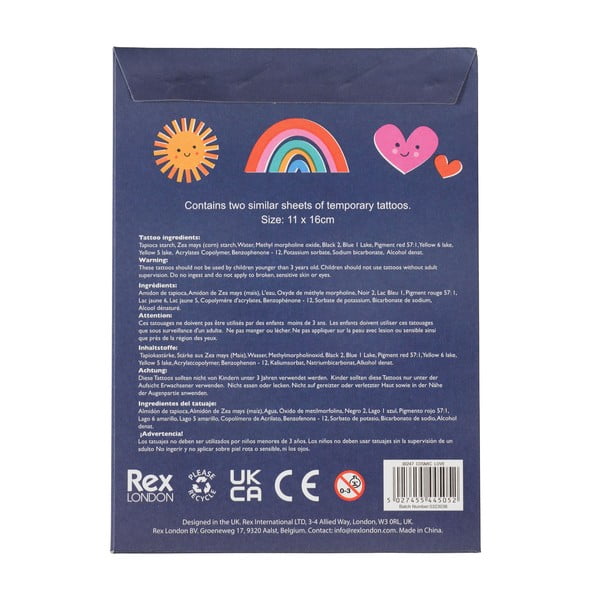 Tatuaże dla dzieci Cosmic Love – Rex London-image-3
