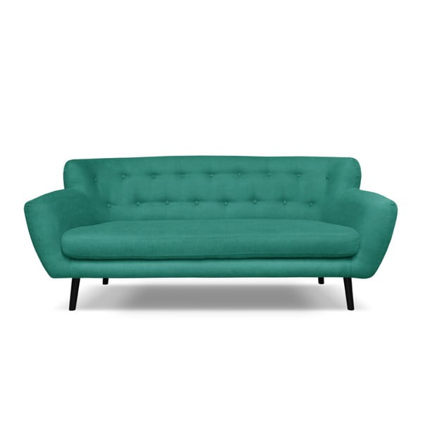 Ciemnozielona sofa Cosmopolitan design Hampstead, 192 cm