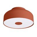 Pomarańczowa lampa sufitowa ø 30 cm Blacko – Sollux