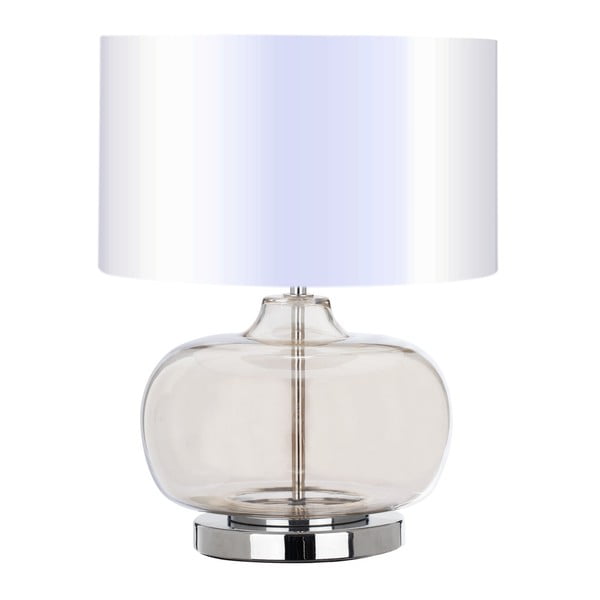 Lampa stołowa z białym abażurem Light Prestige Milazzo