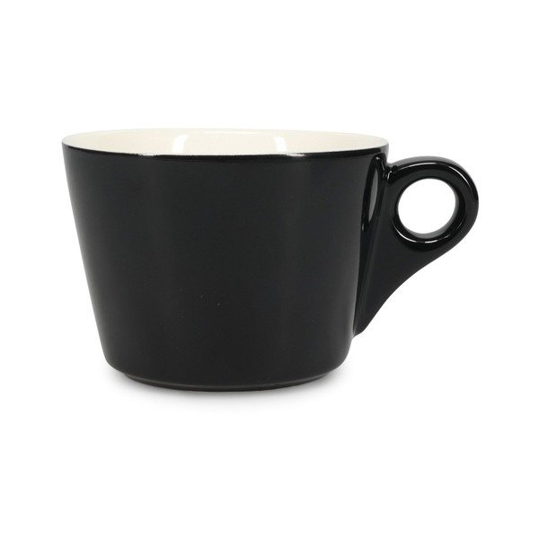 Czarna porcelanowa filiżanka do latte 280 ml Barista – BonBistro
