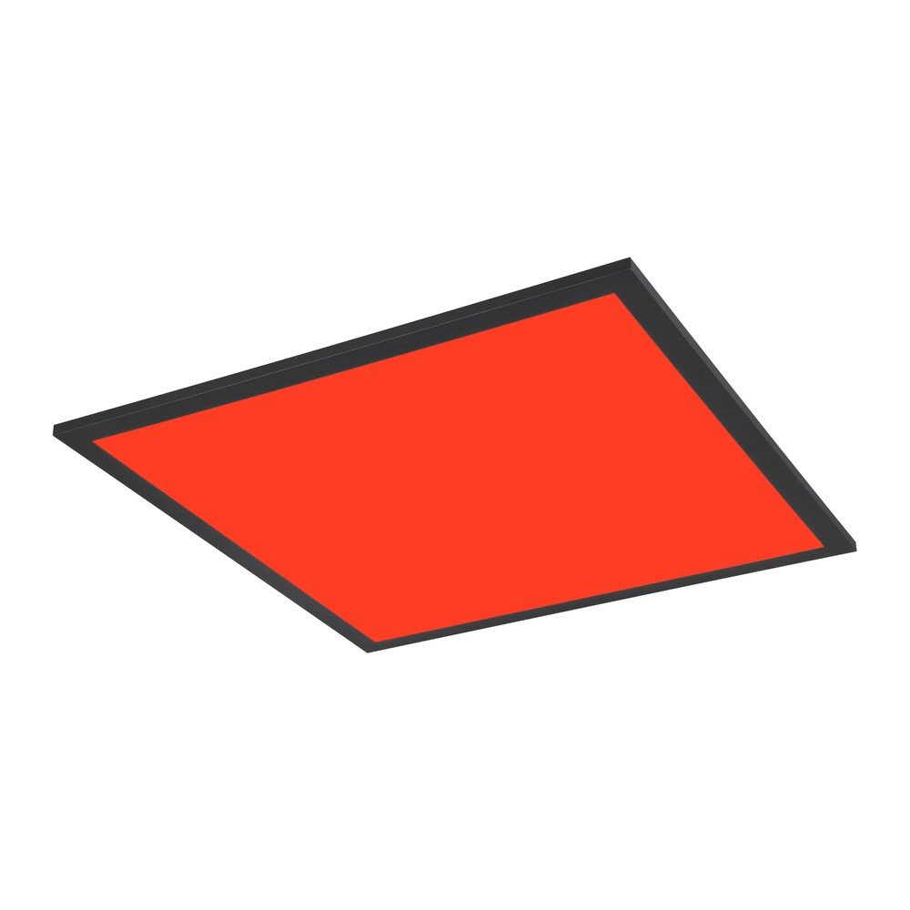 Czarna lampa sufitowa LED 44.5x44.5 cm Beta – Reality (zdjęcie 5)