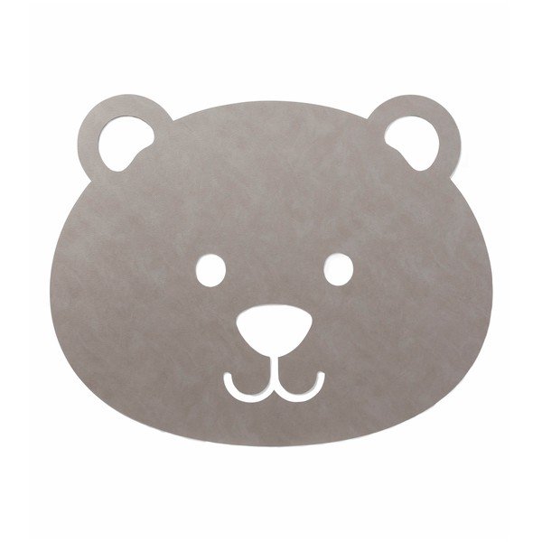 Szarobeżowa mata do zabawy dla dzieci 111,5x140 cm Bear XXXL Cloud – LIND DNA