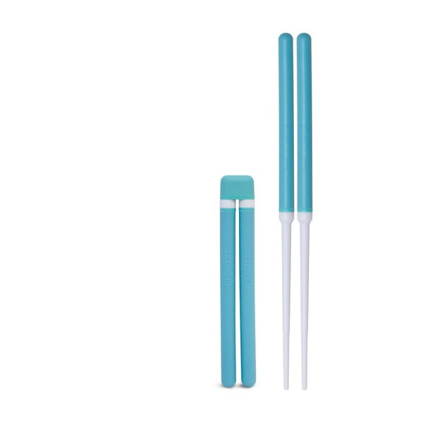 Jasnoniebieskie pałeczki chińskie do sushi Monbento-image-1