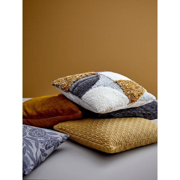 Żółta poduszka z wysoką zawartością bawełny Södahl Klara, 40x60 cm-image-4