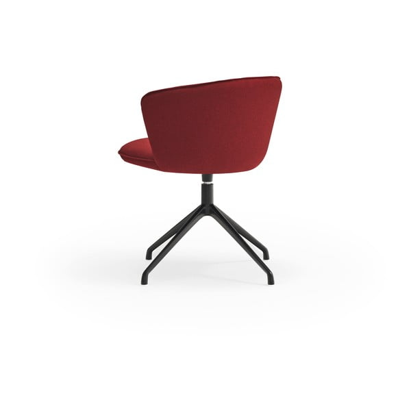 Bordowe tapicerowane fotele jadalniane zestaw 2 szt. Add – Teulat-image-2