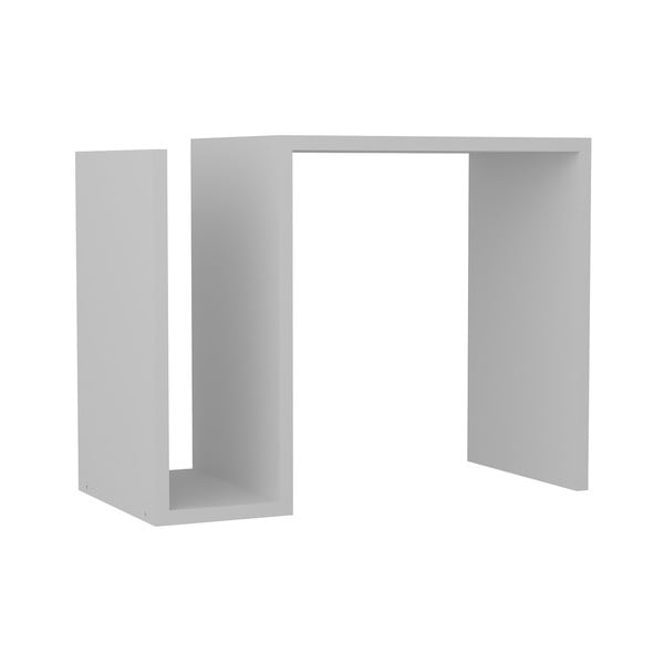 Biały stolik Yosun, 61,3x46,8 cm