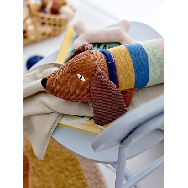 Beżowy muślinowy koc dziecięcy 100x80 cm Muslin − Bloomingville Mini-image-3