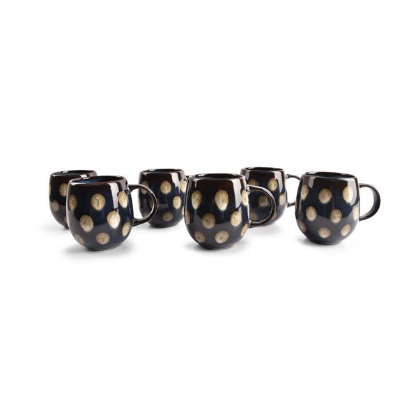 Niebieski kamionkowy kubek 430 ml Muggies – Salt&Pepper-image-3