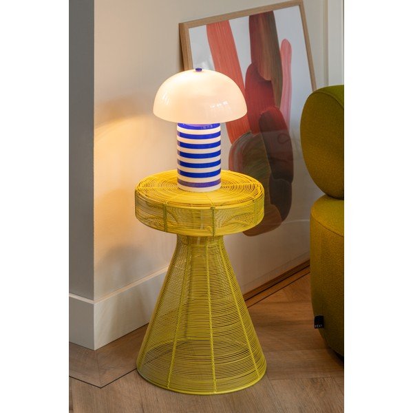 Metalowy okrągły stolik ø 30,5 cm Cuerda Corcho – Leitmotiv-image-3