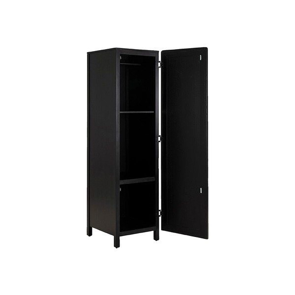 Czarna drewniana szafa Leitmotiv Galant-image-2