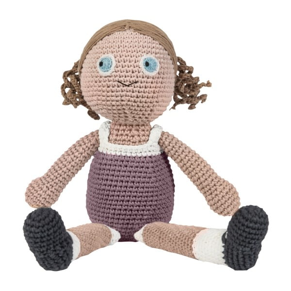 Szydełkowa lalka Sebra Crochet Doll Daisy