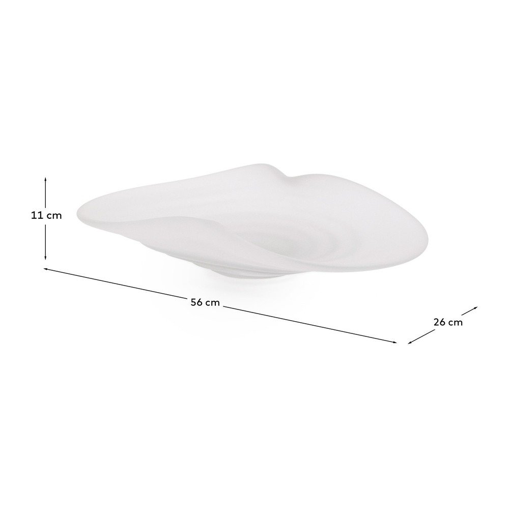 Szklana miska dekoracyjna 56x26 cm Ondaro – Kave Home (zdjęcie 8)