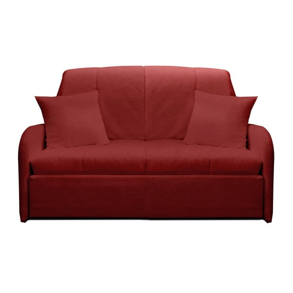Czerwona rozkładana sofa dwuosobowa 13Casa Paul
