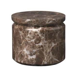 Brązowy marmurowy pojemnik Blomus Marble, ø 9 cm