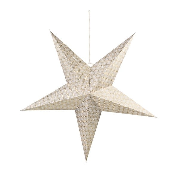 Papierowa gwiazda dekoracyjna w złotej barwie Butlers Magica, ⌀ 60 cm