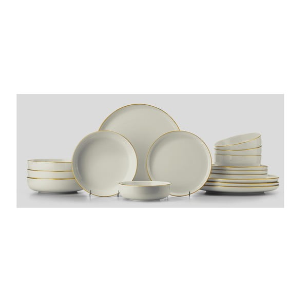 Zestaw talerzy z porcelany 16 szt. – Hermia-image-3