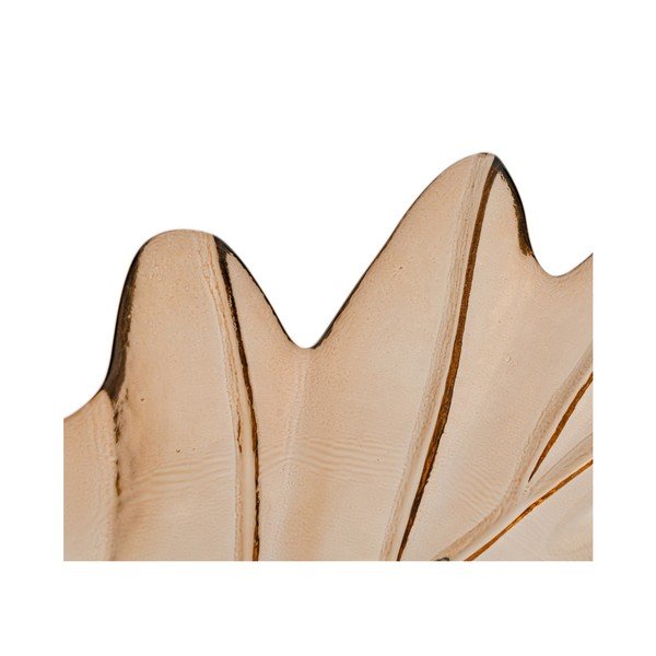 Szklana taca dekoracyjna 19,5x35 cm Leaf – Ixia-image-3