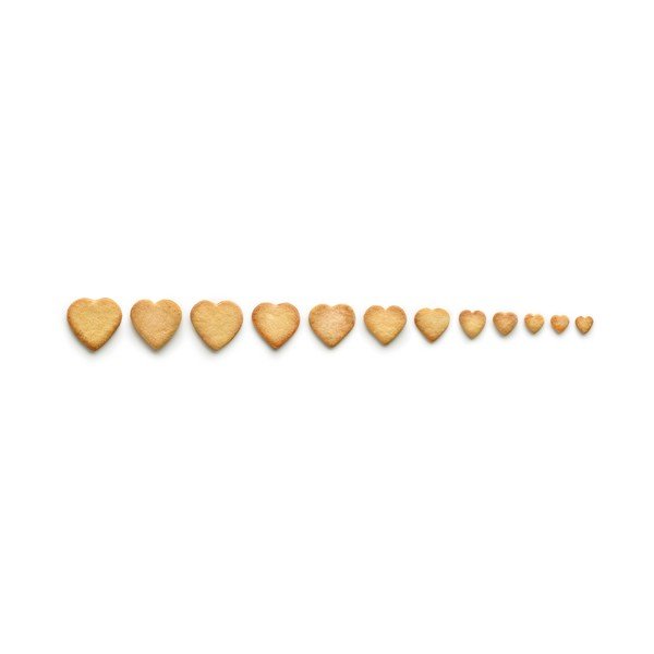 Forma do wykrajania ciasteczek Puzzle Hearts-image-4
