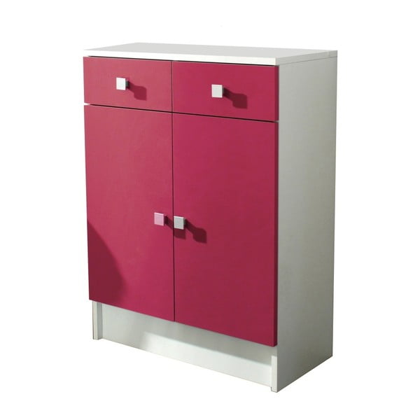 Różowa szafka łazienkowa 13Casa Click