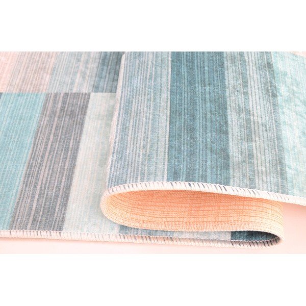 Niebieski dywan odpowiedni do prania 50x80 cm Hali – Vitaus-image-2