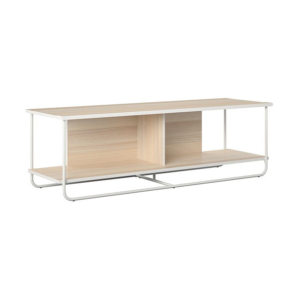 Szafka pod TV w dekorze brzozy 153x48 cm Dante – Queer Eye-image-2