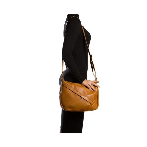 Torebka skórzana Isabella Rhea 2133 Cognac-image-2
