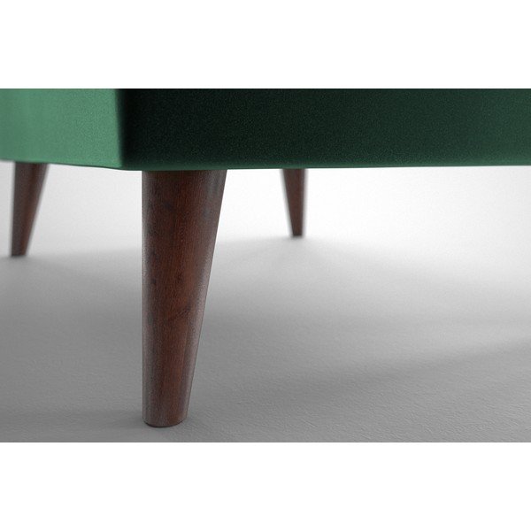 Zielony aksamitny podnóżek My Pop Design Auteuil-image-1