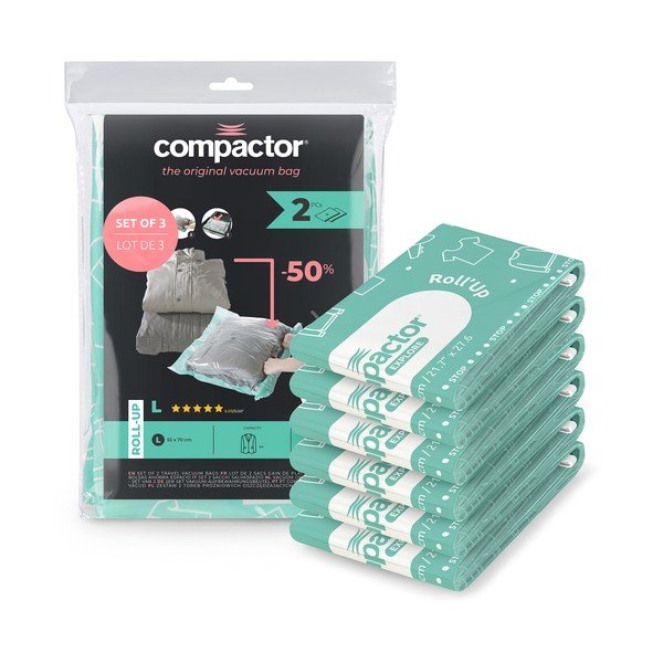 Worki próżniowe zestaw 6 szt. Roll-Up – Compactor