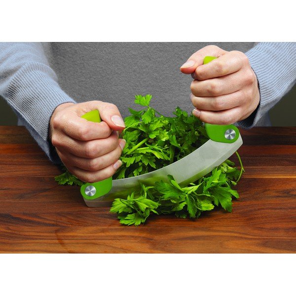 Zielony tasak do ziół Joseph Joseph Mezzaluna-image-1