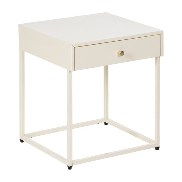 Kremowa szafka nocna Nara – Ixia