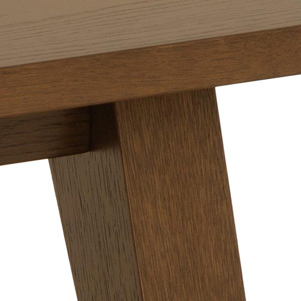 Brązowy stolik w dekorze dębu 70x130 cm A-Line – Actona-image-4