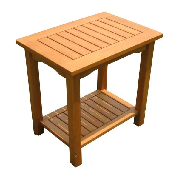 Stolik ogrodowy z litego drewna eukaliptusowego 35x50 cm Santa Cruz – Garden Pleasure-image-1