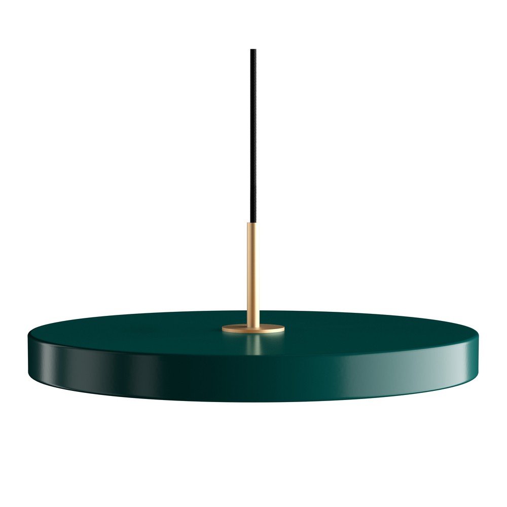 Zielona lampa wisząca UMAGE Asteria, Ø 43 cm