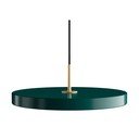 Zielona lampa wisząca UMAGE Asteria, Ø 43 cm
