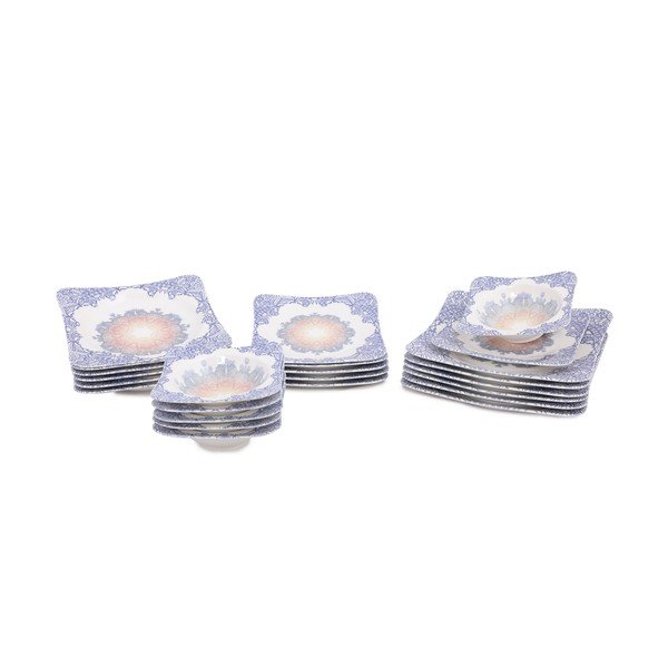 24-częściowy zestaw porcelanowych naczyń Güral Porselen Orient-image-2