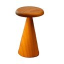 Lampa stołowa LED w naturalnym kolorze z drewnianym kloszem (wysokość 21 cm) Sylva – Gingko