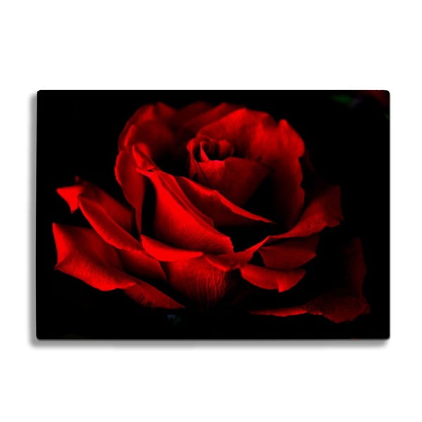Szklana deska do krojenia Insigne Red Rose