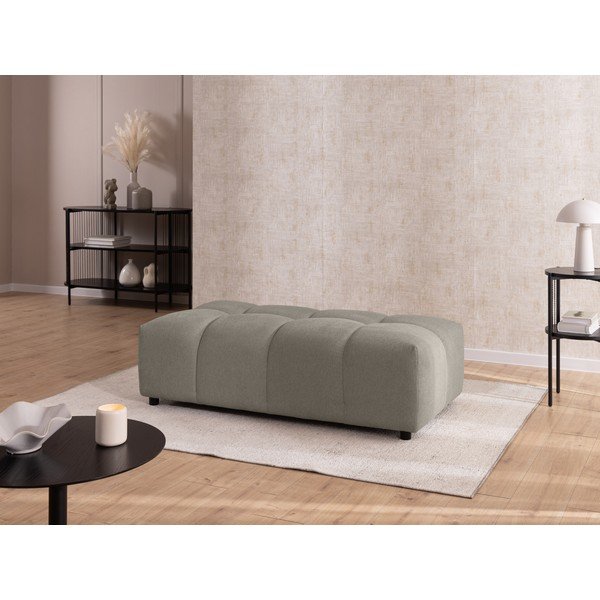 Szarobrązowy podnóżek Albane  – Ropez-image-1