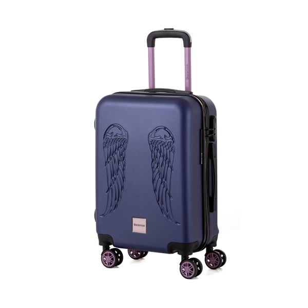 Niebieska walizka Berenice Wingy, 44 l