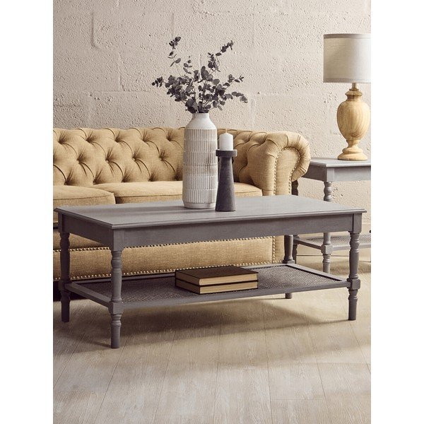 Szary stolik 60x120 cm Heritage – Premier Housewares-image-4