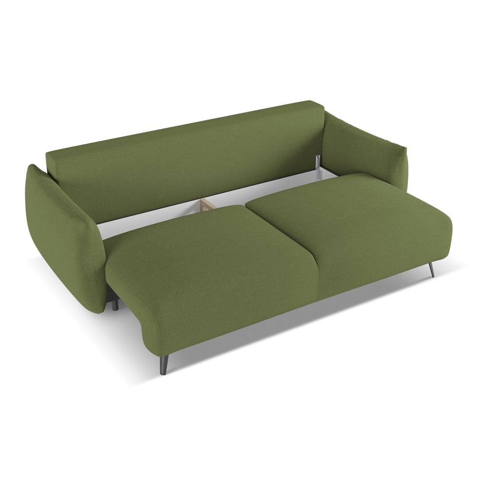 Zielona sofa 230 cm Malie – Makamii (zdjęcie 7)