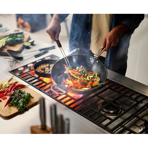 Patelnia z powłoką ceramiczną wok ø 32 cm Space – Joseph Joseph-image-1