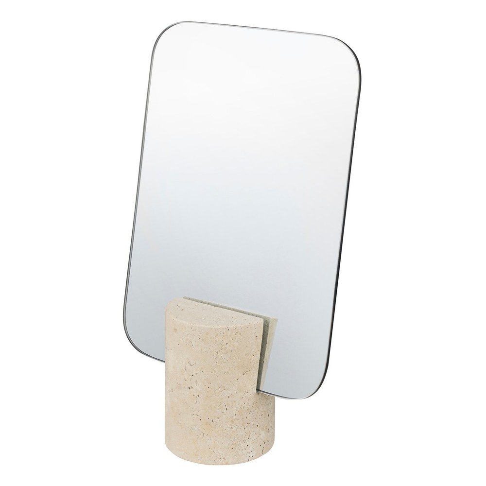 Lustro kosmetyczne 18x30 cm Travertine – Mette Ditmer Denmark