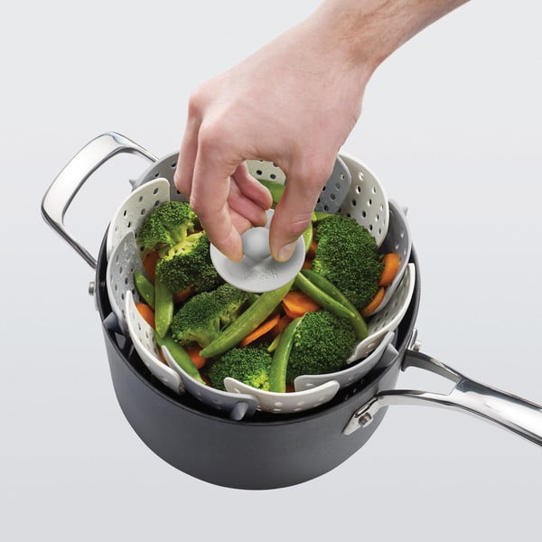 Zielone sitko do gotowania na parze Joseph Joseph Lotus Plus-image-1