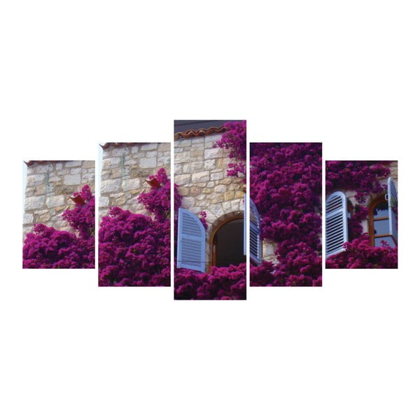 Wieloczęściowy obraz La Maison Des Couleurs Purple Window