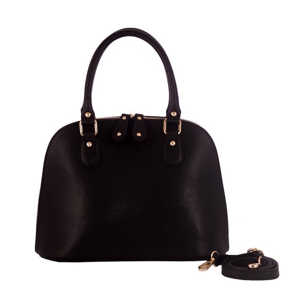 Torebka skórzana Andrea Cardone 2025 Black-image-1