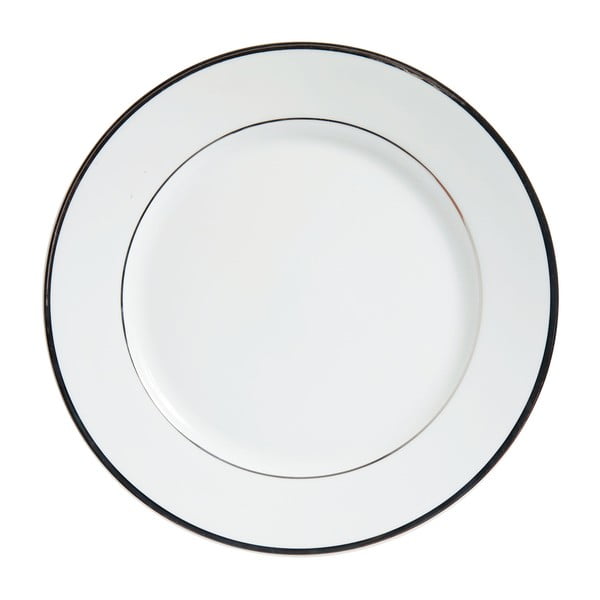 Biały porcelanowy talerzyk deserowy ø 20 cm Ginger – Côté Table