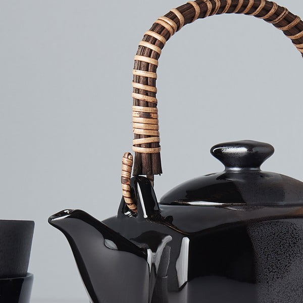Czarny zestaw do herbaty MIJ Gunmetal-image-1