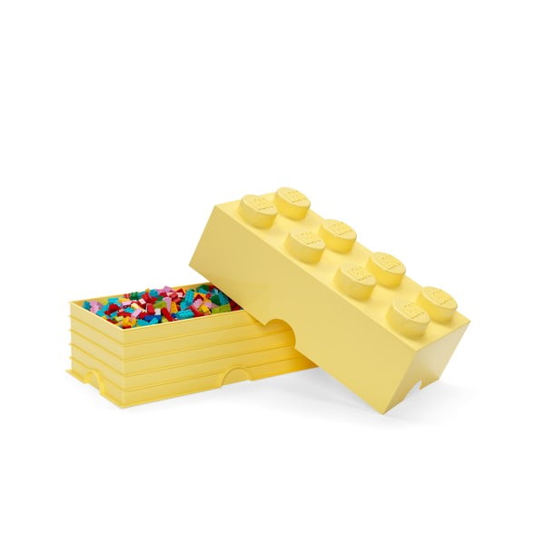 Jasnożółty pojemnik LEGO®-image-2